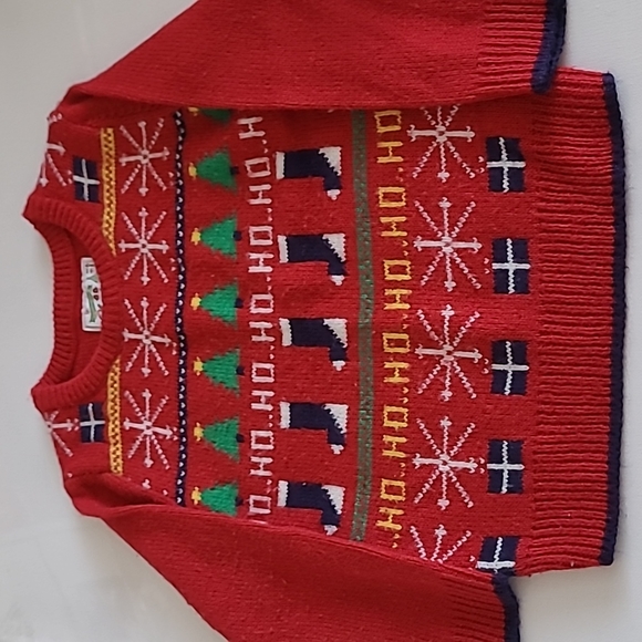 Holiday kids sweater 4years used clothes - Picture 1 of 3